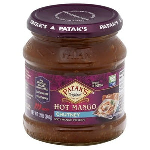 Patak Hot Mango 6/12 Oz [UNFI #18942]