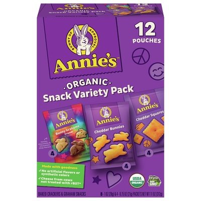 Annies Homegrown Snack Mix Variety 6/12 Ct [UNFI #78435]