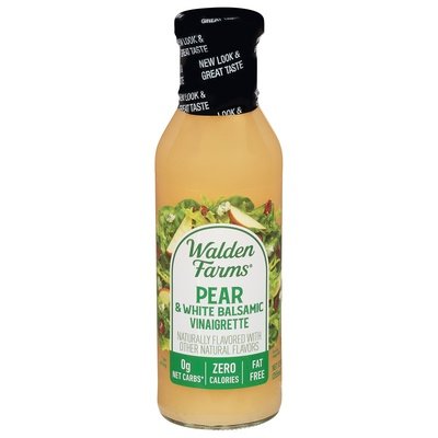 Walden Farms Balsamic White Pear 6/12 Oz [UNFI #51267]