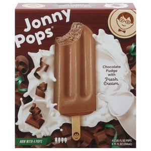 Jonnypops Chocolate Fudge 4Pk 6/8.25 Oz [UNFI #95370]