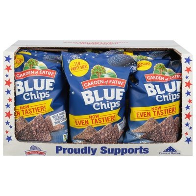 Garden Of Eatin Blue Salted Party Size 12/16 Oz [UNFI #35793]