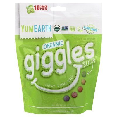 Yumearth Candy,Giggles,Sour 12/5 Oz [UNFI #69155]