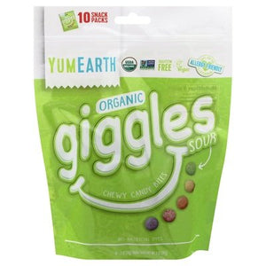 Yumearth Candy,Giggles,Sour 12/5 Oz [UNFI #69155]