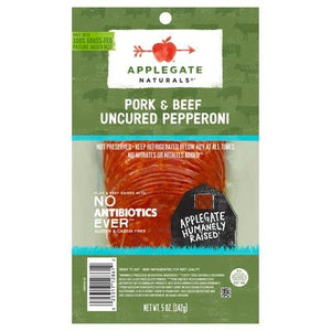 Applegate Farms Sliced Pepperoni Abf 12/5 Oz [UNFI #14181]