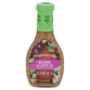 Organicville Olive Oil & Balsamic Vinaigrette 6/8 Oz [UNFI #26691]