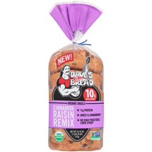 Daves Killer Bread Cinnamon Raisin Remix Bagel 10/16.75 Oz [UNFI #73808]