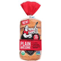 Daves Killer Bread Plain Awesome Bagel 10/16.75 Oz [UNFI #73807]