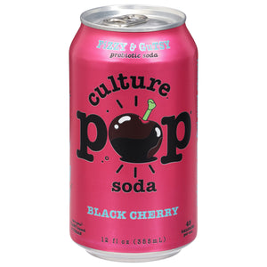 Culture Pop Soda Blackchry Probtc Fzzy Sodasngl 12/12 Oz [UNFI #31129] T