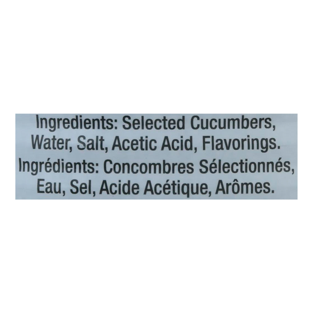 Gefen Cucumber In Brine 12/19 Oz [UNFI #00287]