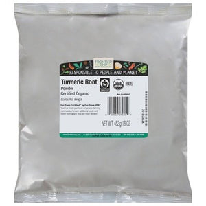 Frontier Nat Prod Co-op Tumeric Root Powder 1 Lb [UNFI #01189]