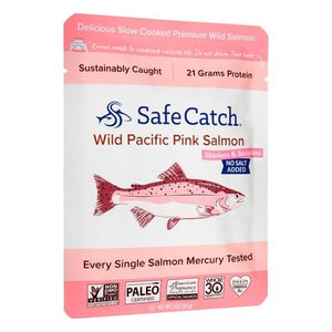 Safe Catch Wild Alaskan Salmon,No Salt 12/3 Oz [UNFI #28041]
