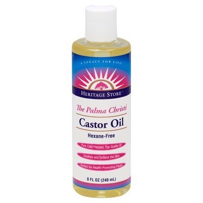 Heritage Store Inc. Castor Oil 8 Oz [UNFI #85631] T