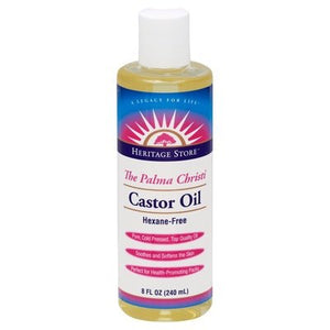 Heritage Store Inc. Castor Oil 8 Oz [UNFI #85631] T