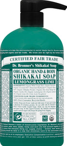 Dr. Bronners Lemongrass Lime 24 Oz [UNFI #83873] T