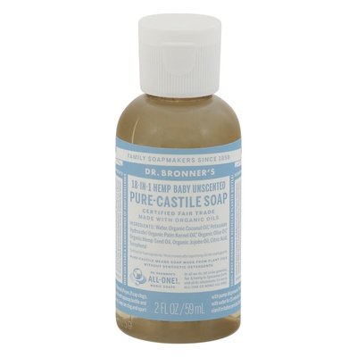 Dr. Bronners Liquid Soap Baby Mild 2 Oz [UNFI #55986] T