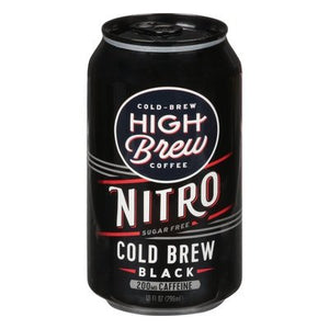 High Brew Coffee Black Cold Brew Coffee Rtd 12/10 Oz [UNFI #51656]