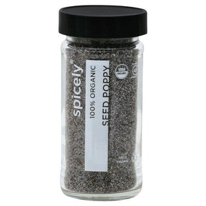Spicely Organics Poppy Seeds 3/2.2 Oz [UNFI #87230]