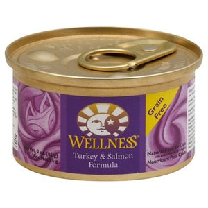 Wellness Turkey & Salmon 24/3 Oz [UNFI #61125] T
