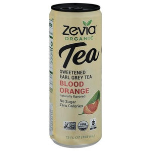 Zevia Earl Grey Tea W/ Blood Orange 12/12 Oz [UNFI #23954]