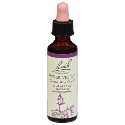 Bach Flower Essences Water Violet 20 Ml [UNFI #86689] T