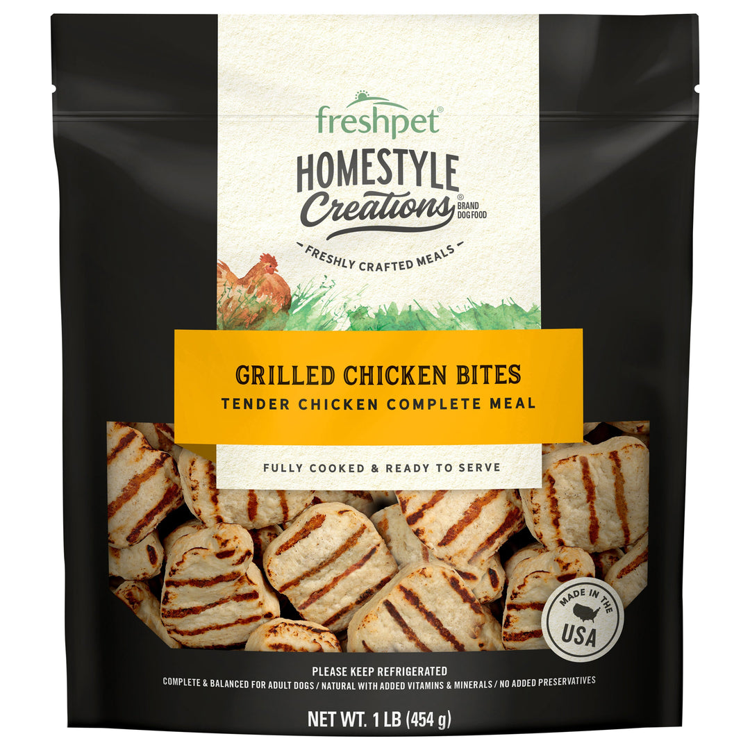 Homestyle Creations Grilled Chicken Dog Treat 6/1 LB [UNFI #25721]
