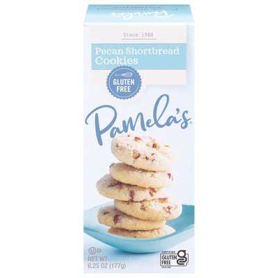 Pamelas Pecan Shortbread 6/6.25 Oz [UNFI #61992]