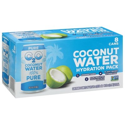 C2O Coconut Water Hydration Pack 3/8/10.5 Oz [UNFI #40801]