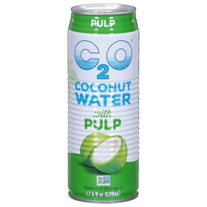 C2O Pure Coconut Water W/Pulp 12/17.5 Oz [UNFI #24415]