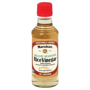 Marukan Seasoned Rice Vinegar-95% Organic 6/12 Oz [UNFI #33365]