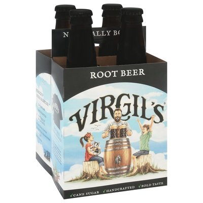 Virgils Root Beer 6/4/12 Oz [UNFI #25695] T