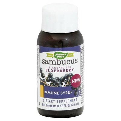 Natures Way Sambucus Immune Syrup 12/20 Ml [UNFI #92644] T