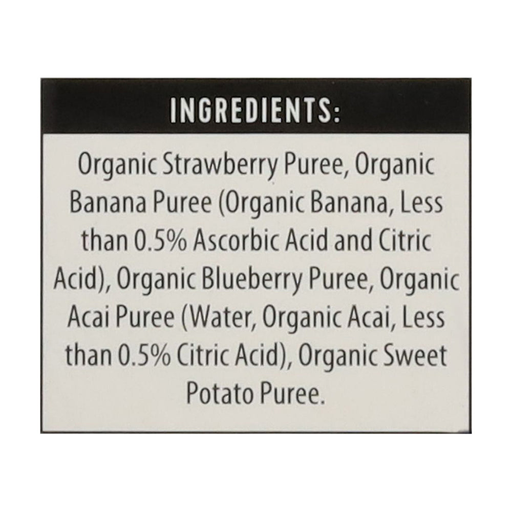 Pitaya Foods Acai Blueberry 6/4/3 Oz [UNFI #83153]