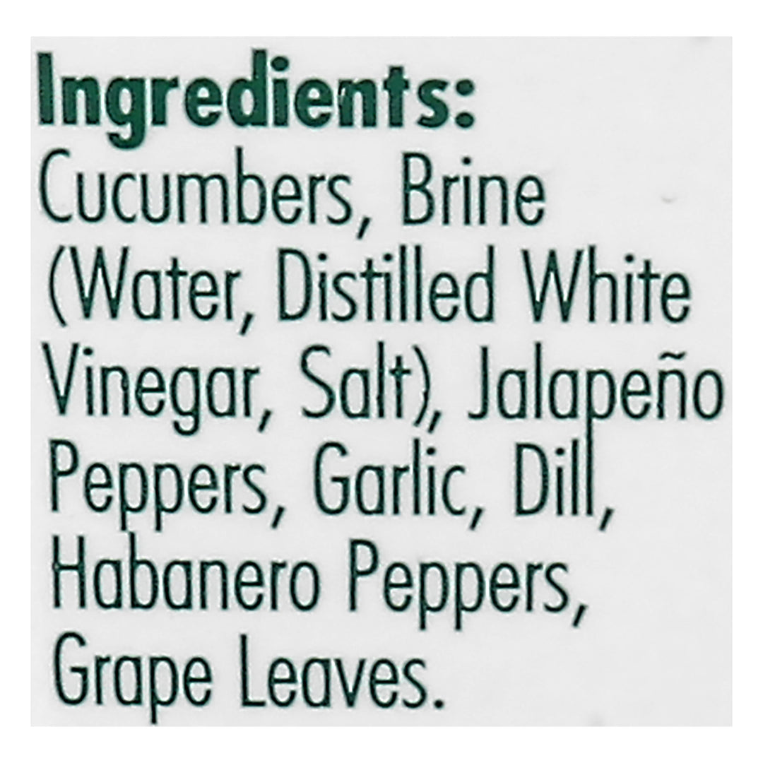 Grillos Pickles Chips Hot Italian Dill 6/16 Oz [UNFI #78522]