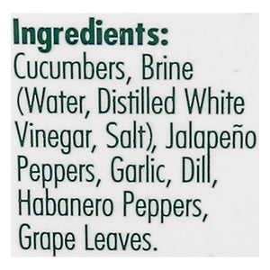 Grillos Pickles Chips Hot Italian Dill 6/16 Oz [UNFI #78522]