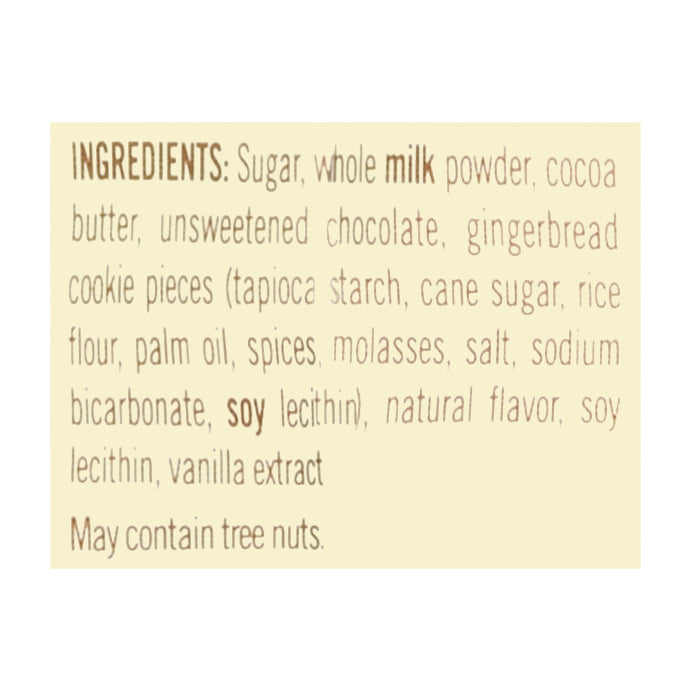 Ghirardelli Milk Choc Gingerbready Cookie 12/7.1 Oz [UNFI #55500]
