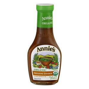Annies Naturals Sesame Ginger 6/8 Oz [UNFI #20089]