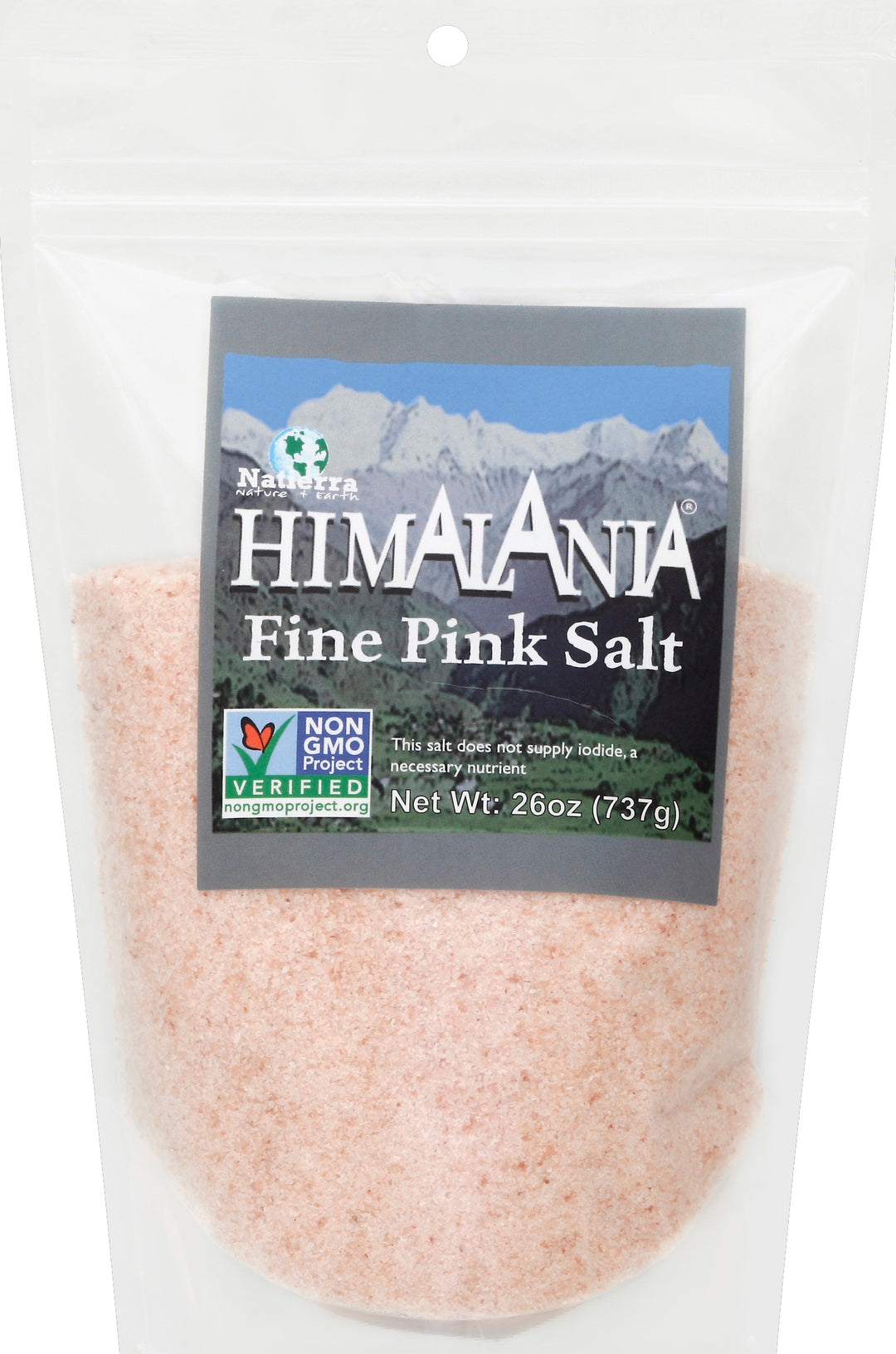 Natierra Salt Pink Fine Refill 6/26 Oz [UNFI #13526]