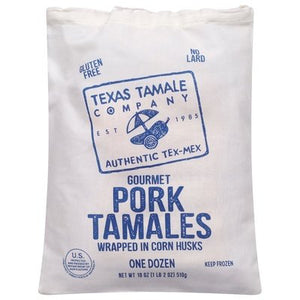 Texas Tamale Co Pork 8/12 Ct [UNFI #73099]