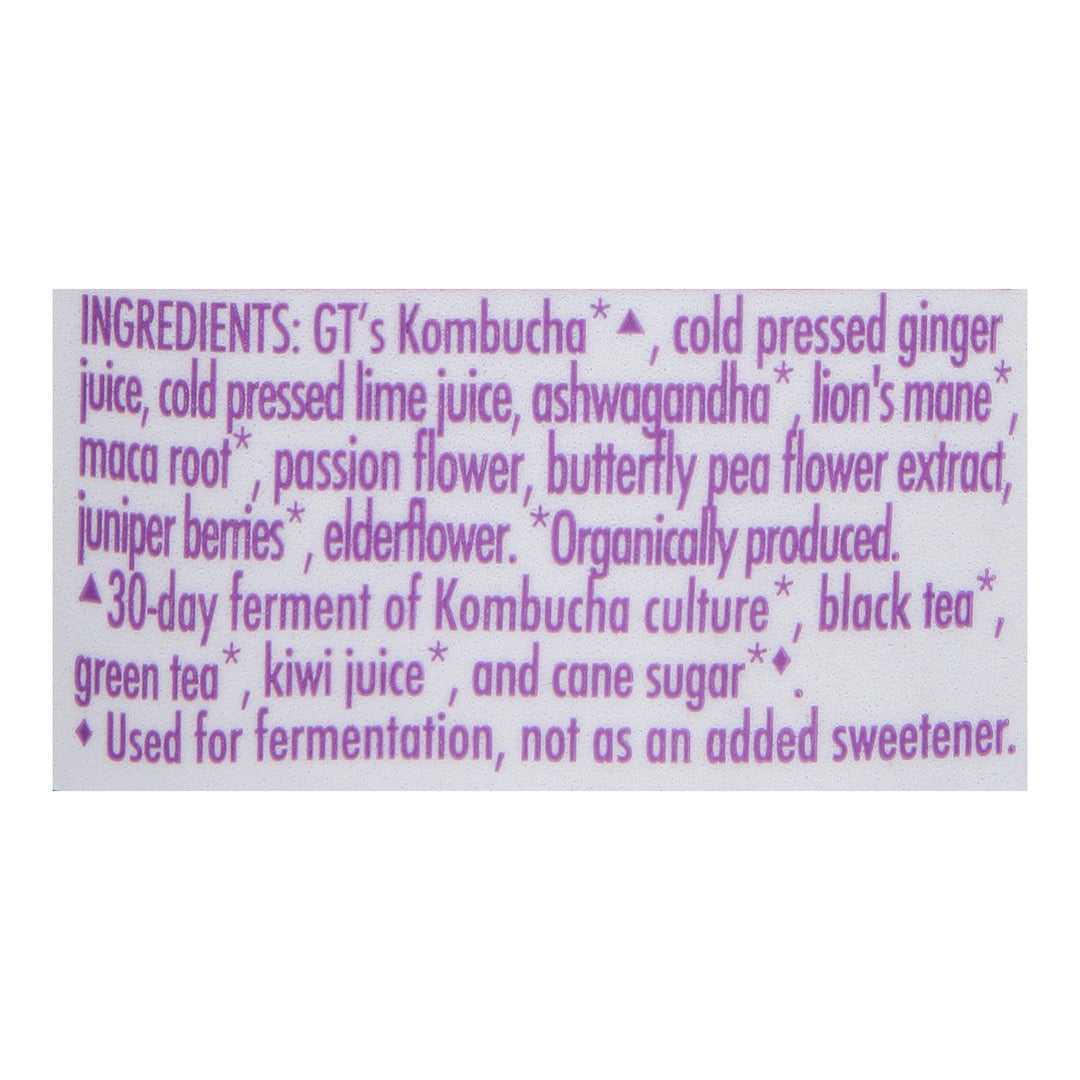 Gts Kombucha Wildflower 30Th Anniv 12/16 Oz [UNFI #03791]