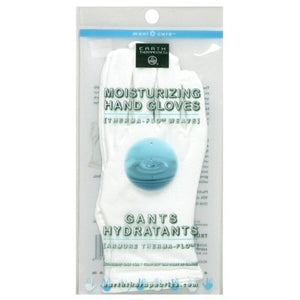 Earth Therapeutics Moisturizing Gloves White 1 Pair [UNFI #86780] T