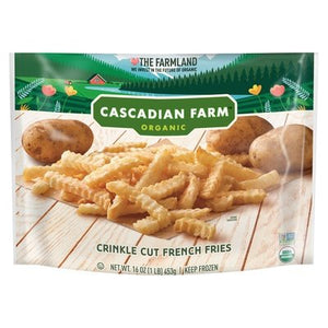 Cascadian Farm Crinkle Cut French Fries 12/16 Oz [UNFI #76008]