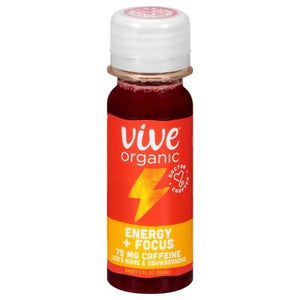 Vive Organic Energy + Focus 12/2 Oz [UNFI #04672] T