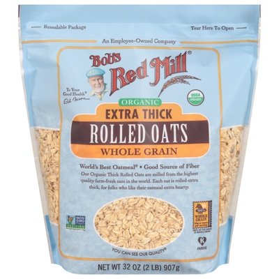 Bobs Red Mill Extra Thick Rolled Oats 4/32 Oz [UNFI #71756]