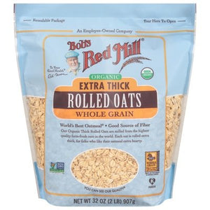 Bobs Red Mill Extra Thick Rolled Oats 4/32 Oz [UNFI #71756]