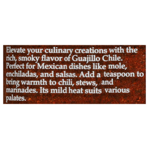 Morton & Bassett Seasoning Guajillo Chile 3/2.2 Oz [UNFI #39377]