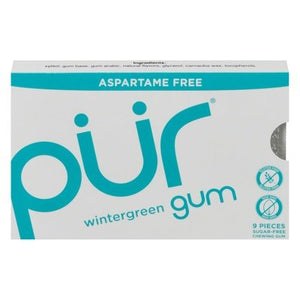 Pur Gum Wintergreen Gum 9Pc 12/12.6 G [UNFI #88235]