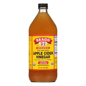 Bragg Apple Vinegar Unfiltered 12/32 Oz [UNFI #20415]