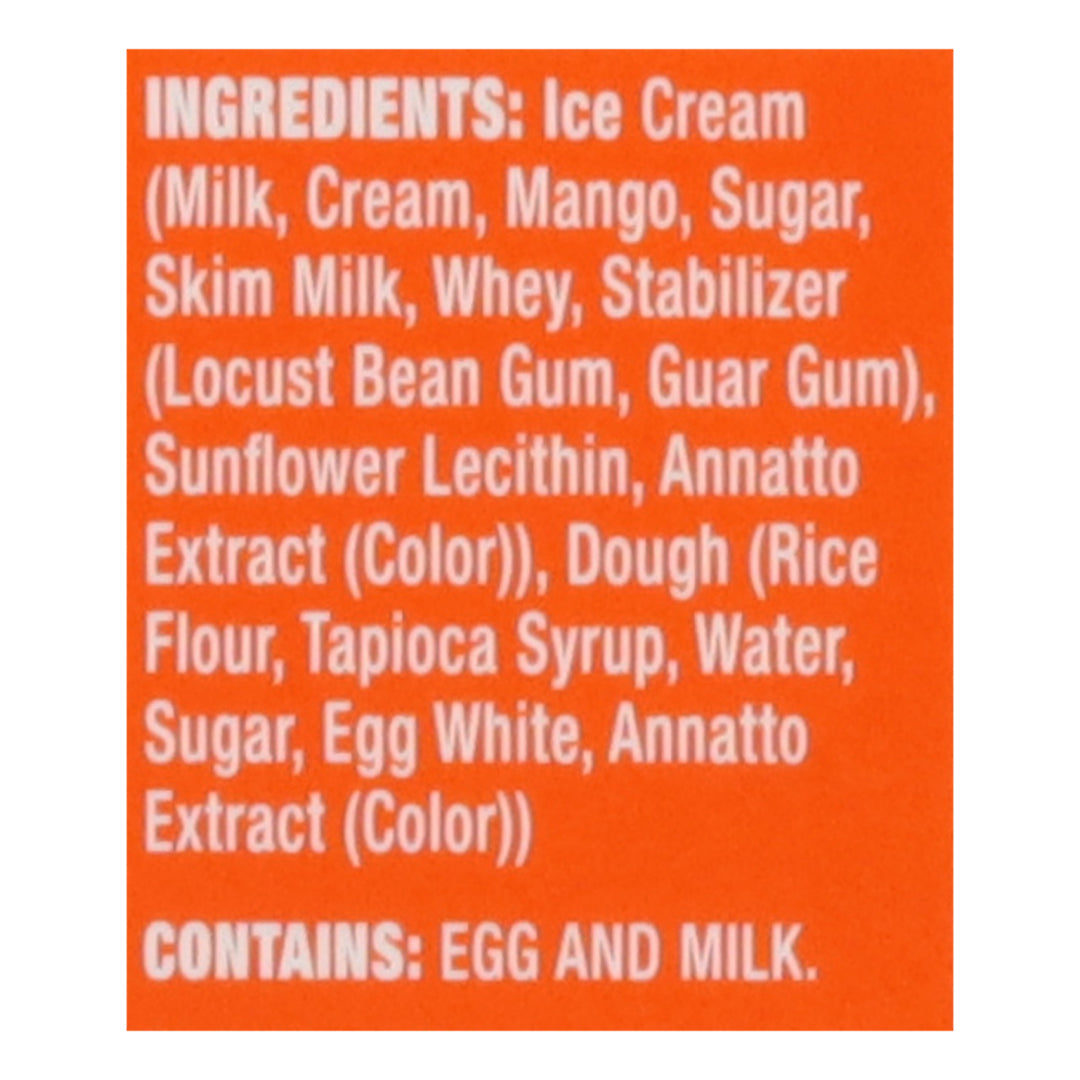 Sweety Ice Cream Alphonso Mango 6/7.5 Oz [UNFI #56436]
