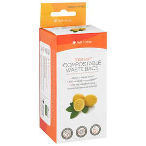 Full Circle Home Composte,Wast Bags Lemon 6/25 Ct [UNFI #30134] T