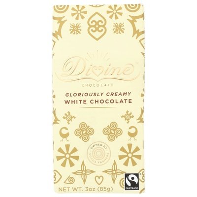 Divine Chocolate White Chocolate 12/3 Oz [UNFI #06128]
